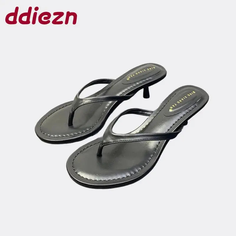 Elegant Women Shoes With Low Heels Female Footwear 2025 Round Toe Pumps Shallow Modern Sandals Ladies Heels Shoes Beauty hair & fashionfj