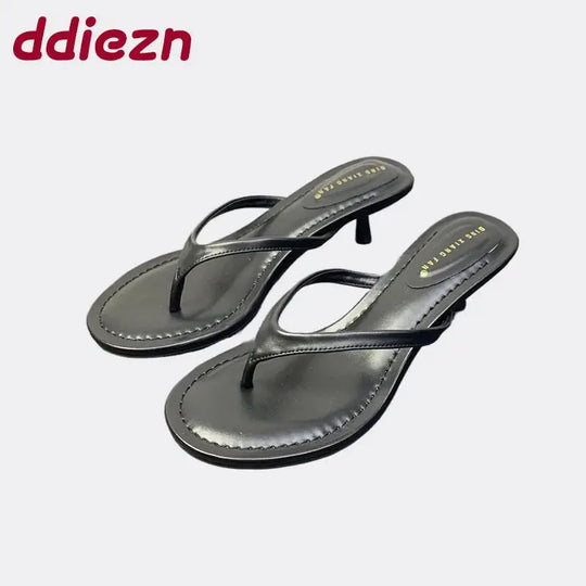 Elegant Women Shoes With Low Heels Female Footwear 2025 Round Toe Pumps Shallow Modern Sandals Ladies Heels Shoes Beauty hair & fashionfj
