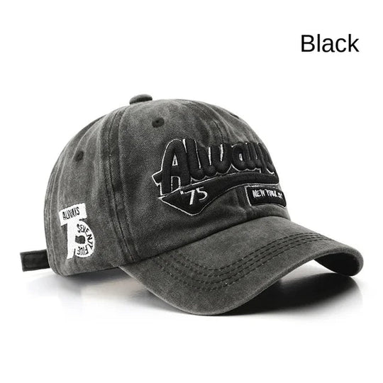 2022 Summer Women Men Baseball Cap Fashion Letter Embroidery Snapback Hat Vintage Washed Cotton Unisex Hip Hop Sun Hat Casquette Beauty hair & fashionfj