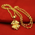 9999 24K REAL gold necklace women's real gold necklace pendant gold necklace women's jewelry fashion hundred items Beauty hair & fashionfj