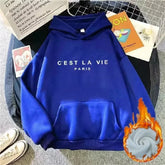 Cozy & Stylish Warm Female Hooded Tops – Perfect for Every Season Beauty hair & fashionfj