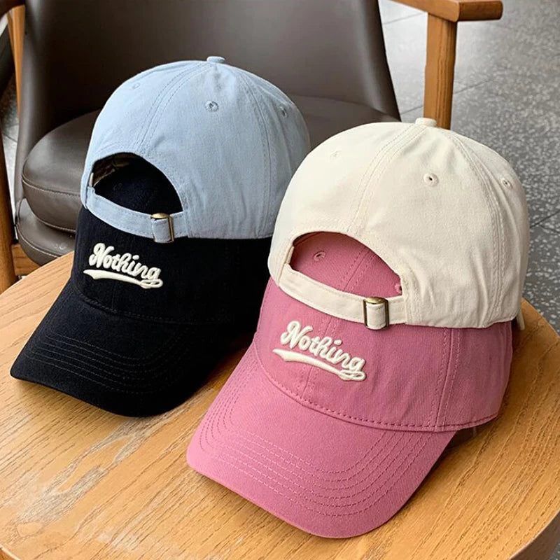 RICYGVM Letter Embroidery Baseball Hat For For Women Men Fashion Duck Tongue Cap Outdoor Sunshade Peaked Caps Solid Color Visors Beauty hair & fashionfj