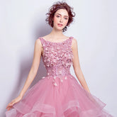 Ball Gown Evening Prom Dresses Lace Appliques Formal Prom Gowns Simple Floor-Length Vestidos Beauty hair & fashionfj