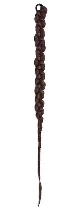 Fashion  Braided Ponytail Hair Extensions with Hair Ties for Women Twist Braid Personality Hot Girl Kink Braid Hip Hop Girl Beauty hair & fashionfj
