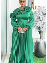 Plus Size African Party Dresses for Women 2025 New Fashion Dashiki Ankara Wedding Evening Gown Elegant Turkey Muslim Maxi Dress Beauty hair & fashionfj