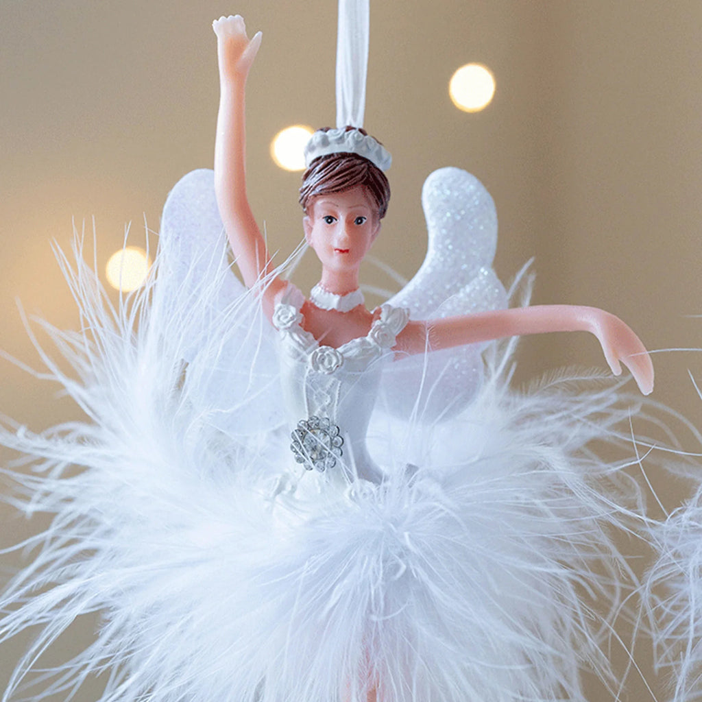 Christmas Tree Pendant Exquisite Elegant Fairy Hanging For Tree Branch 2025 Navidad New Year Thanksgiving Day Party Decorations