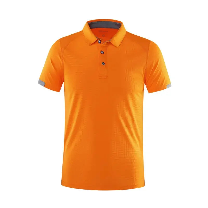 Quick-drying sports polo shirt custom printed company brand logo casual short-sleeved polo print shirt T-shirt 4XL 2025 Beauty hair & fashionfj