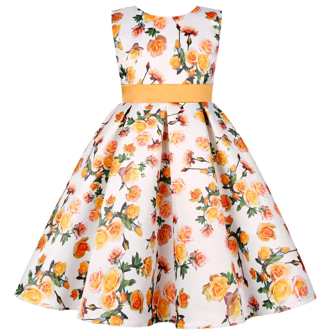 2025 Girls Party Dress High Quality Children Beautiful  Princess Birthday Wedding Party  Dress Beauty hair & fashionfj