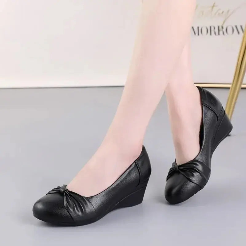 Cresfimix women cute high quality yellow pu leather pointed toe flat shoes lady casual office shoes white comfy shoes b3289 Beauty hair & fashionfj