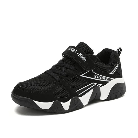 Children Sneakers Boy Shoes 2023 New Fashion Kids Shoes 6 To 12 Years Black Mesh Comfortable Casual Sports Tennis Shoes for Boy