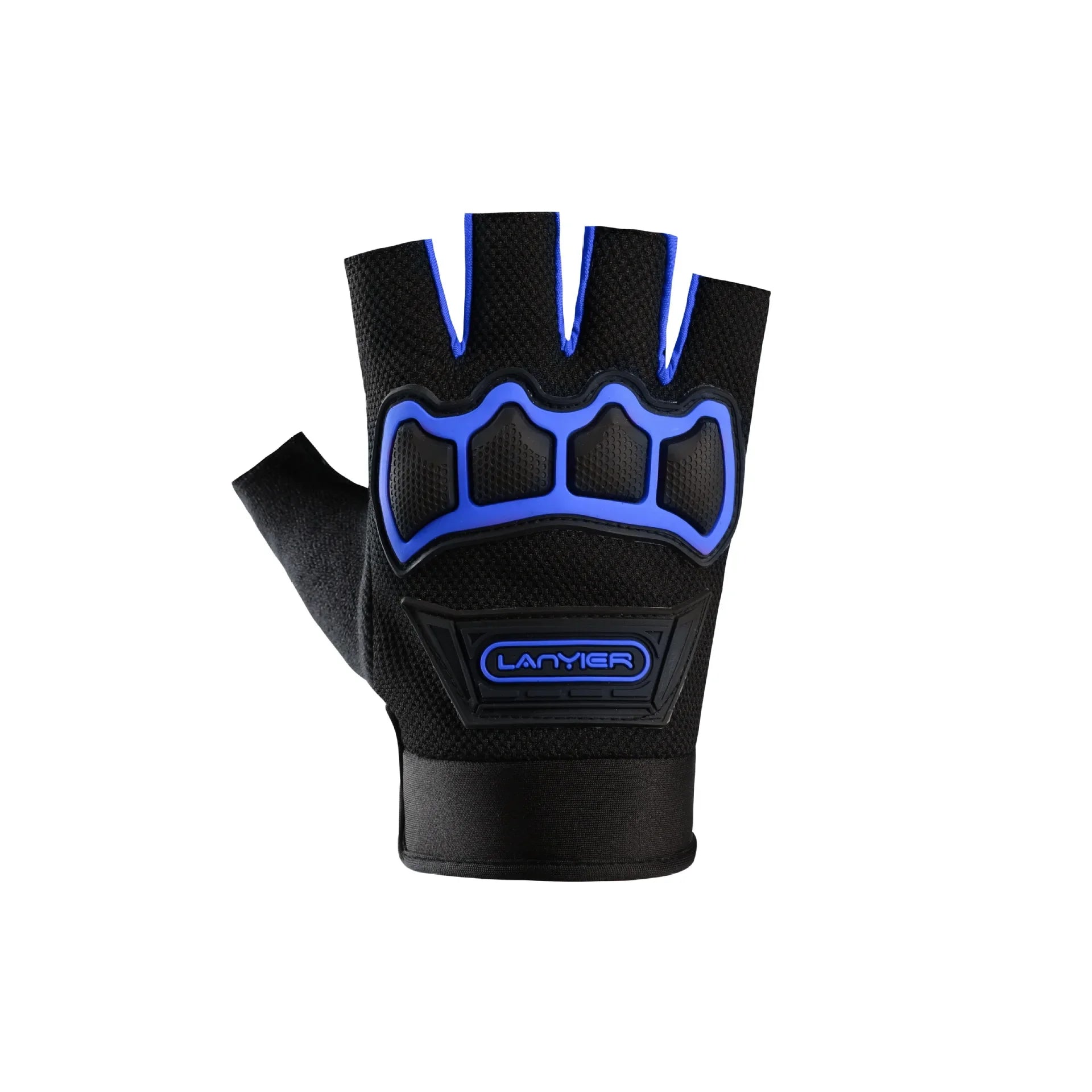 Women's winter gloves, thickened men's outdoor cycling gloves, connected finger gloves, half finger gloves, cotton new style