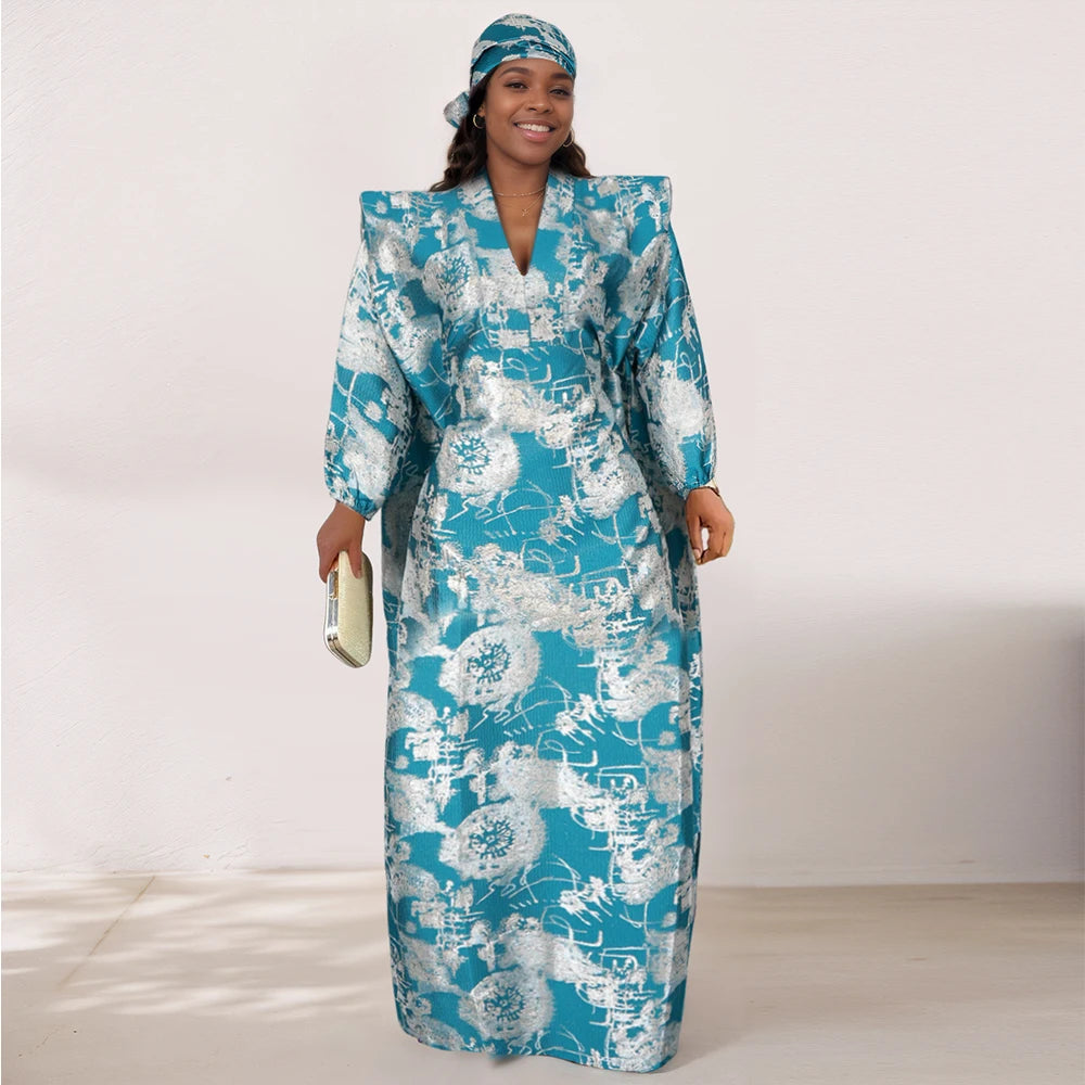 African Dresses for Women Traditional Africa Clothing Dashiki Ankara Outfits Gown Abayas Robe Muslim Kaftan Maxi Long Dress 2025 Beauty hair & fashionfj
