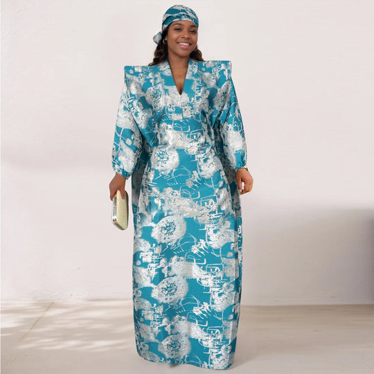 African Dresses for Women Traditional Africa Clothing Dashiki Ankara Outfits Gown Abayas Robe Muslim Kaftan Maxi Long Dress 2025 Beauty hair & fashionfj