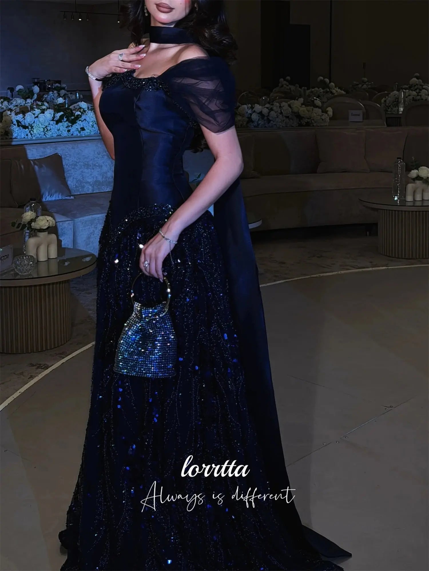 Lorrtta Customized Special Occasion Dress Evening Luxury Dress 2025 Sharon Happy Evening Dresses prom dresses فساتين سهرة Beauty hair & fashionfj