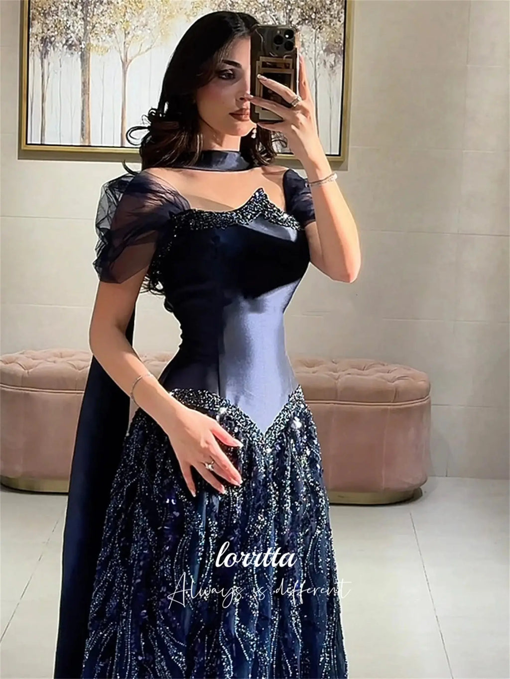Lorrtta Customized Special Occasion Dress Evening Luxury Dress 2025 Sharon Happy Evening Dresses prom dresses فساتين سهرة Beauty hair & fashionfj