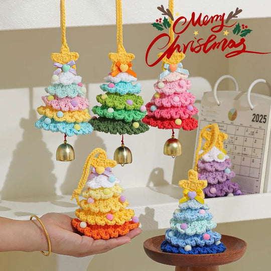 Christmas Tree Bell Pendant Comfortable High Quality Exquisite Craftsmanship Pleasant Christmas Tree Decor Gift Festive Ornament