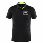 Quick-drying sports polo shirt custom printed company brand logo casual short-sleeved polo print shirt T-shirt 4XL 2025 Beauty hair & fashionfj