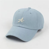 Retro Embroidered Embroidery Baseball Cap Spotted Cat Peaked Cap Letter Baseball Hat Sunscreen Hat Retro Sun Hat Spring Summer Beauty hair & fashionfj