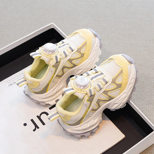 Kids Sneakers for Girls Fashion Sports Shoes for Toddlers Breathable Non-slip Children School Running Shoes for Boys Versatile
