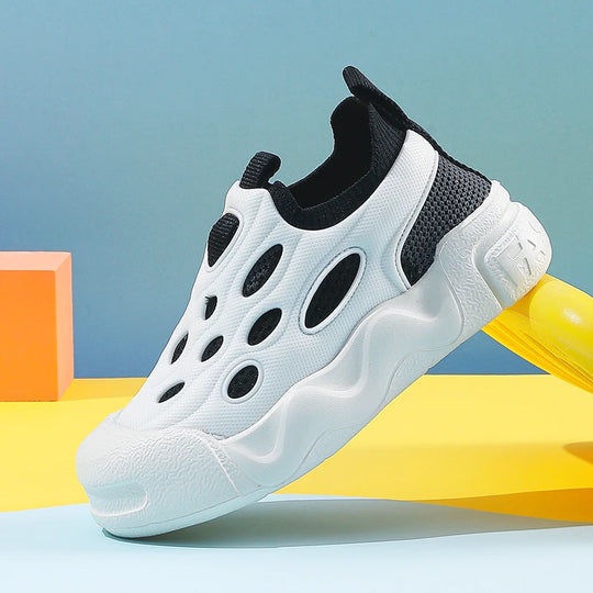Kids Shoes Children Boys Sneakers Soft-soled Lightweight Breathable Non-slip Sports Running Walking for Girls Tennis Mesh Shoes