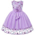 European and American embroidery dress dress girl&