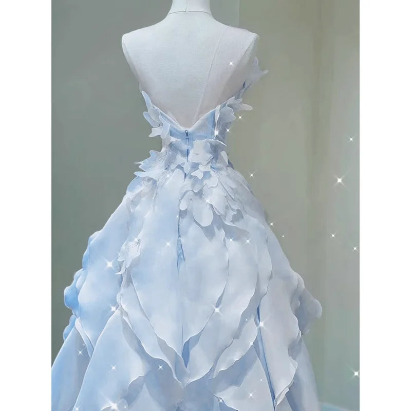 Ele Evening Gown Women's 2024 New Adult Ceremony High-End Luxury Small ence aduation Banquet Art Exam Host Beauty hair & fashionfj