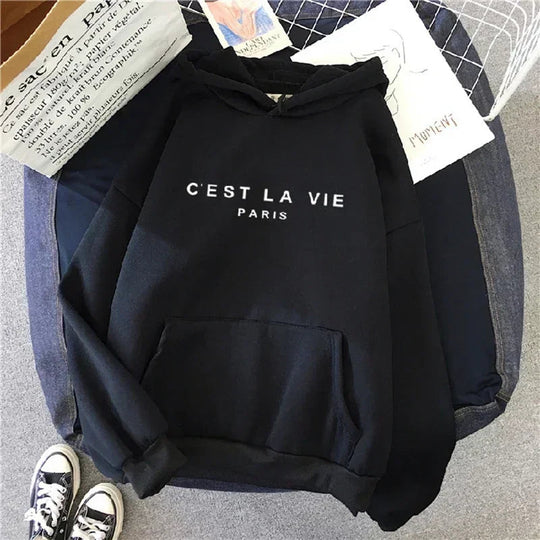 Cozy & Stylish Warm Female Hooded Tops – Perfect for Every Season Beauty hair & fashionfj