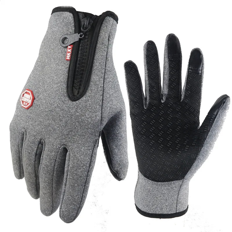 Thermal Winter Gloves For Men Women Touchscreen Warm Outdoor Cycling Driving Motorcycle Gloves Windproof Non-Slip Womens Gloves