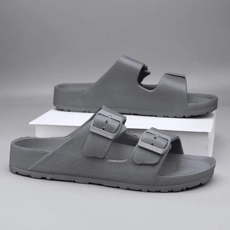 Slippers for Men and Women, Waterproof, Non-Slip, Thick-Soled, Wear-Resistant, Soft-Soled, Comfortable, Casual Sandals Beauty hair & fashionfj