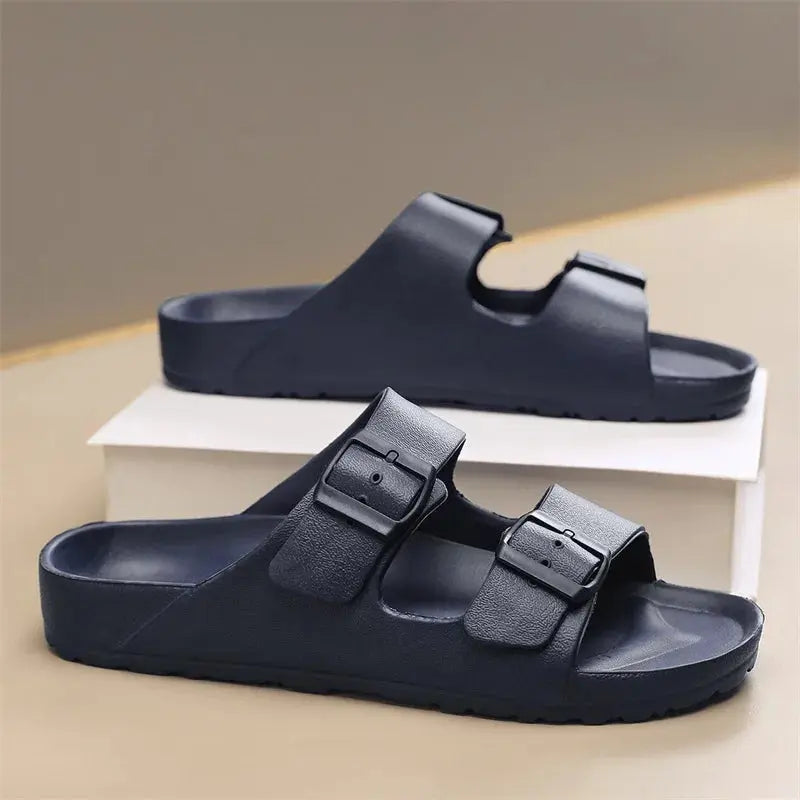 Slippers for Men and Women, Waterproof, Non-Slip, Thick-Soled, Wear-Resistant, Soft-Soled, Comfortable, Casual Sandals Beauty hair & fashionfj