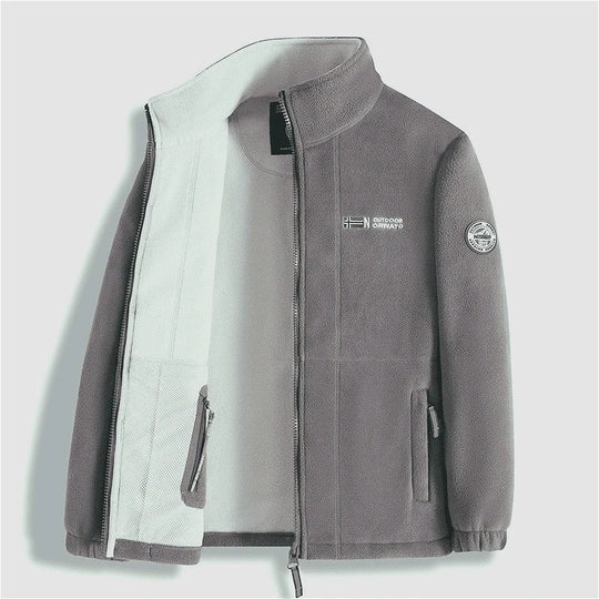 Men Winter Jacket New Arrival Polar Fleece Outwear Thick Fleece Lined Outdoor Man Autumn Jacket Coat