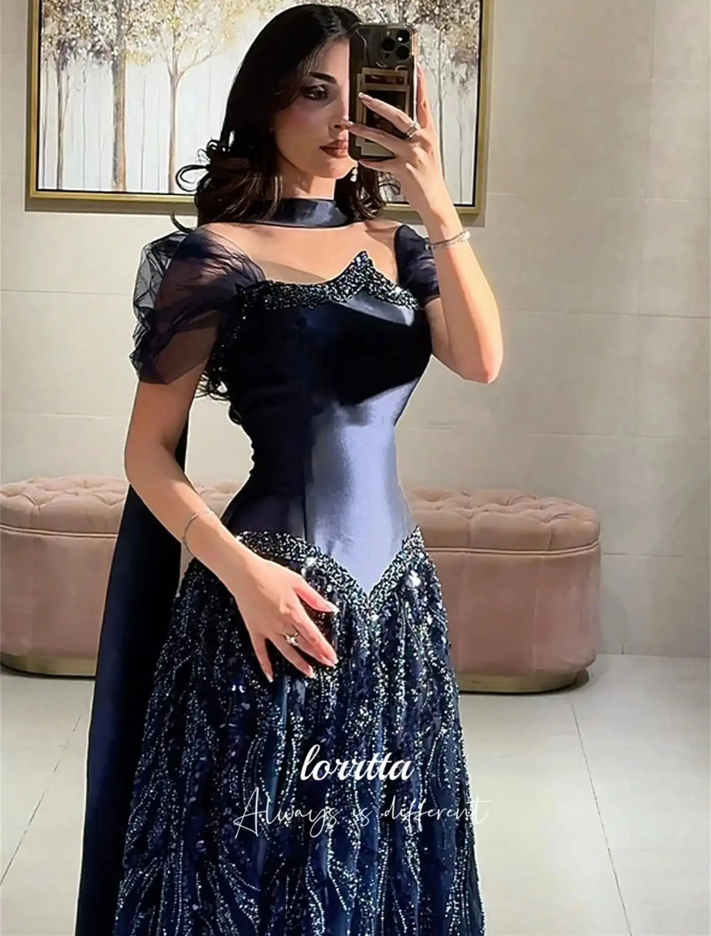 Lorrtta Customized Special Occasion Dress Evening Luxury Dress 2025 Sharon Happy Evening Dresses prom dresses فساتين سهرة Beauty hair & fashionfj