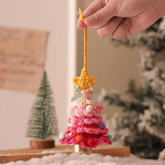 Christmas Tree Bell Pendant Comfortable High Quality Exquisite Craftsmanship Pleasant Christmas Tree Decor Gift Festive Ornament