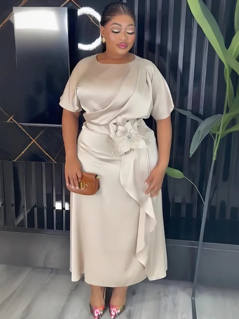 African Dresses for Women Plus Size Africa Clothes Dashiki Ankara Turkey Outfits Gown Elegant Muslim Wedding Party Long Dress