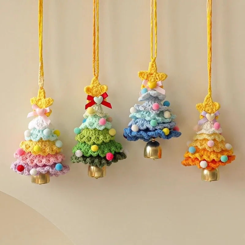 Christmas Tree Bell Pendant Comfortable High Quality Exquisite Craftsmanship Pleasant Christmas Tree Decor Gift Festive Ornament