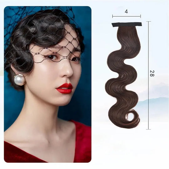 Synthetic 1 pcs Vintage Women Cheongsam Wavy Fake Bangs Wig Antique Curly Hair Piece Hair Extension Headdress Styling