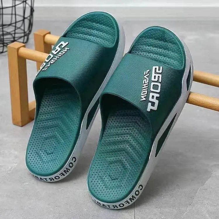 Slippers for men can be worn externally in summer. Trendy bathroom, bathroom, non-skid home, indoor, and home sandals for men Beauty hair & fashionfj