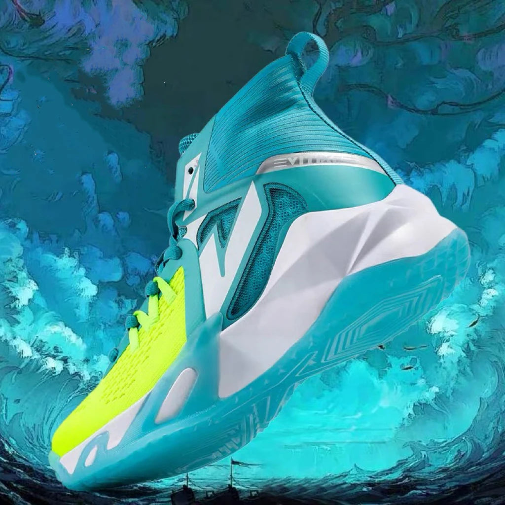 Kids Basketball Shoes Sneakers Durable  Non-Slip Running Shoes Secure for Little Kids Big Kids and