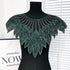 Sparkling Sequin Bead Feather Patches for Wedding Dress DIY - Tulle Fabric Applique Waistbands Shoulder Decor Skirts Accessories Beauty hair & fashionfj
