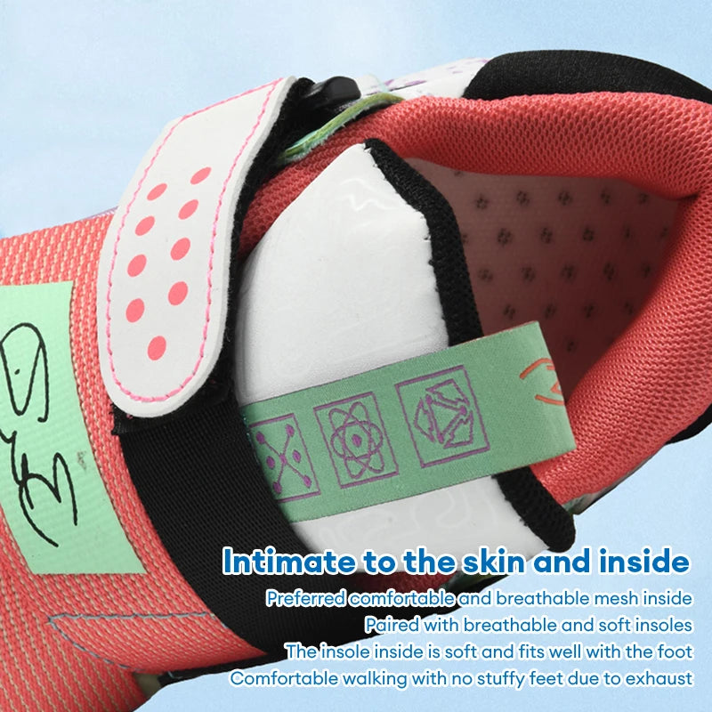 Kids Basketball Shoes Anti-Slip Breathable Lightweight Outdoor Sports Sneakers for Boys Girls Training