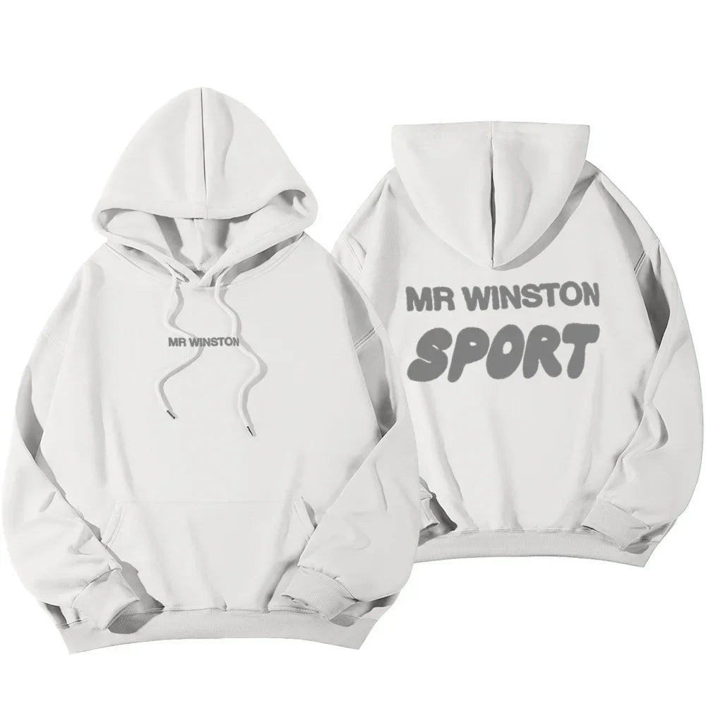 Hooded sweatshirt women's 2025 autumn and winter new style youthful and fashionable oversized street couple pullover sweatshirt Beauty hair & fashionfj