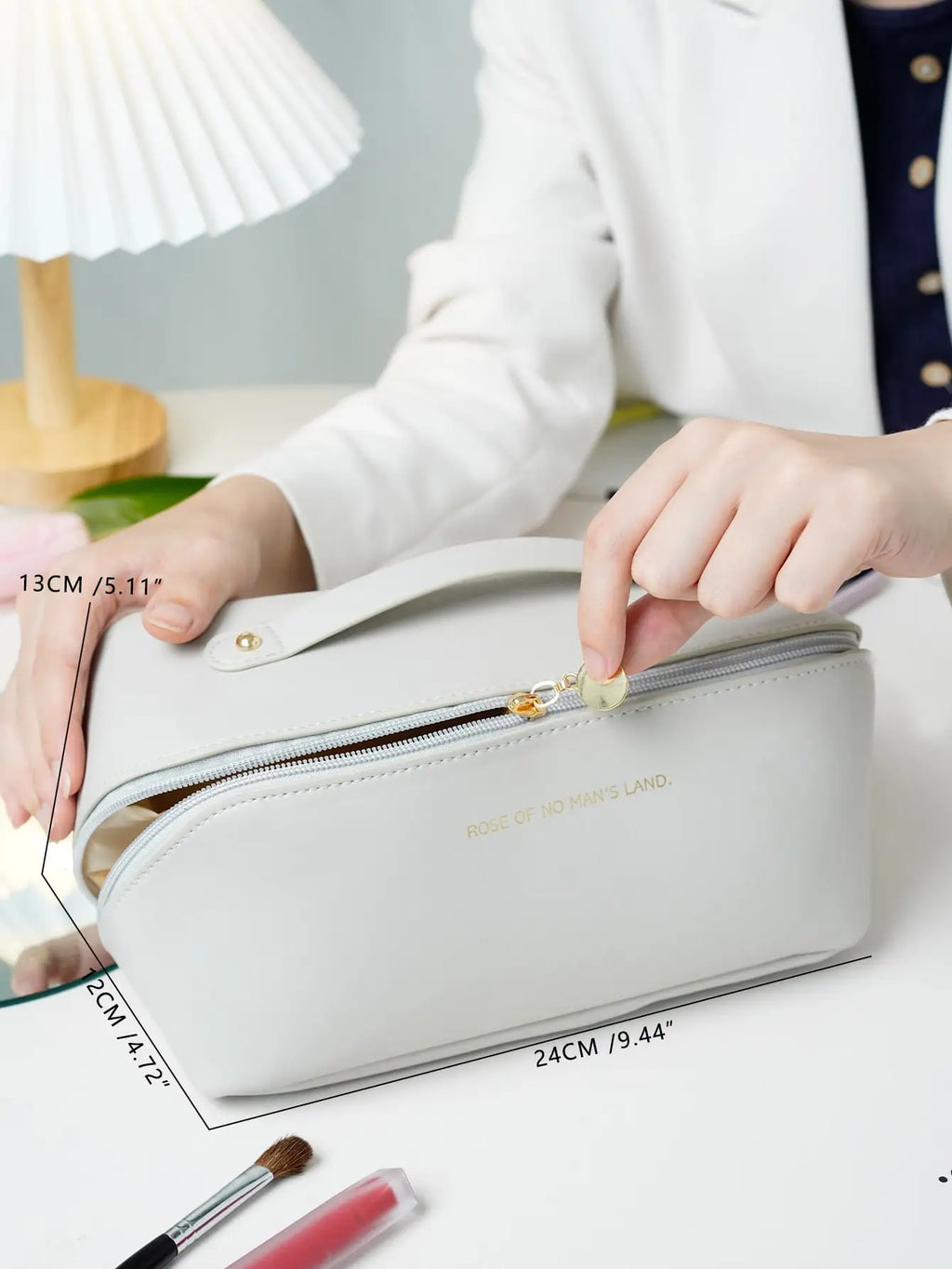 Makeup Organizer Female Toiletry Kit Bag Make Up Case Storage Pouch Luxury Lady Box, Cosmetic Bag, Organizer Bag For Travel Zipp