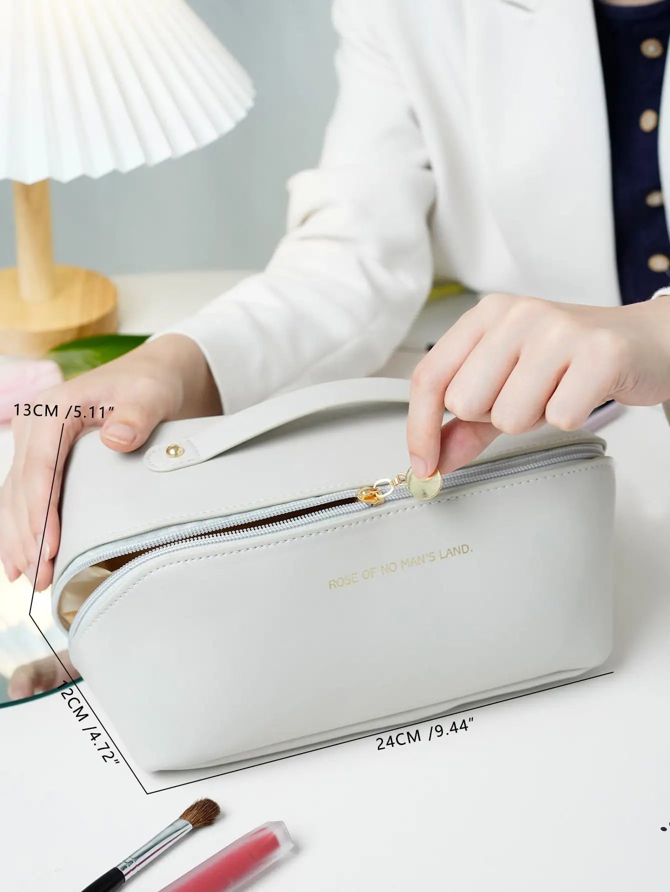 Makeup Organizer Female Toiletry Kit Bag Make Up Case Storage Pouch Luxury Lady Box, Cosmetic Bag, Organizer Bag For Travel Zipp