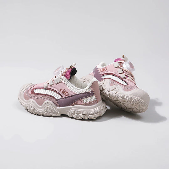 Kids Hiking Sneakers for Boys Girls 2025 Autumn New Toddler Running Shoes Lightweight Breathable School Sports Shoes 4-6years