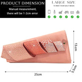 Venus Chan Newest INS Style Peach Color Rhinestone Elegant High Heels Nigeria Popular Design African Ladies Shoes And Bag Set Beauty hair & fashionfj