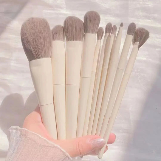 14Pcs Makeup Brushes Soft Fluffy Cosmetic Powder Eye Shadow Foundation Blush Blending Beauty Make Up Brush With Powder Puff Idea Beauty hair & fashionfj