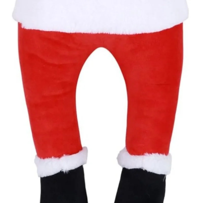 2025 Christmas Tree Decoration Plush Door Decoration Santa Elf Legs Christmas Decoration Home Ornaments