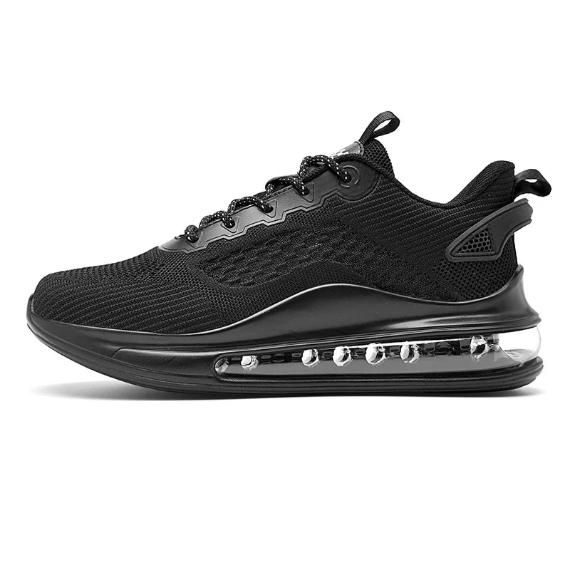Mens Sneakers Casual Sports Shoes for Men 2025 New Design Air Cushion Running Shoes Breathable Knit Sneakers for Men Trainers