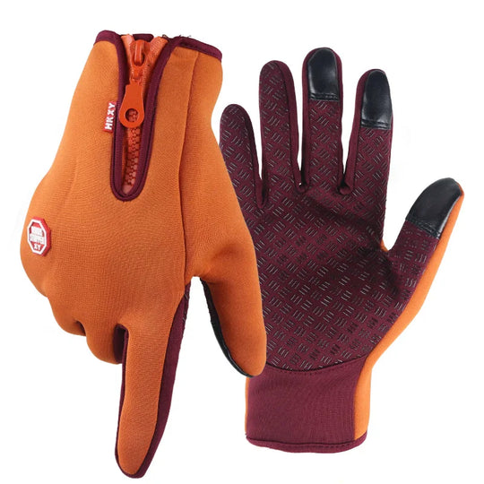 Thermal Winter Gloves For Men Women Touchscreen Warm Outdoor Cycling Driving Motorcycle Gloves Windproof Non-Slip Womens Gloves