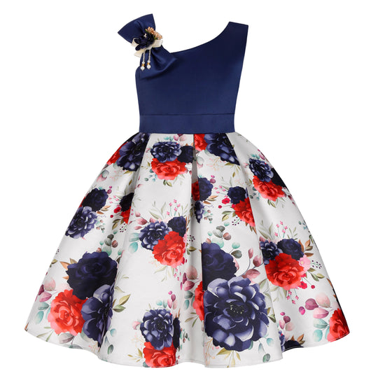 2025 Girls Party Dress High Quality Children Beautiful  Princess Birthday Wedding Party  Dress Beauty hair & fashionfj